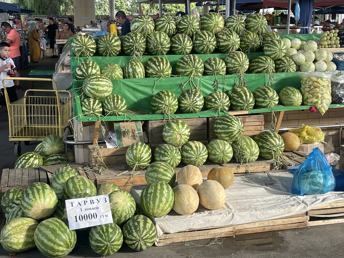 Watermelon in summer